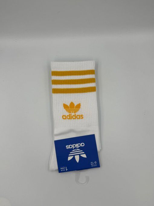 Chaussettes ADIDAS Montantes Blanches Colorées 38 - 46