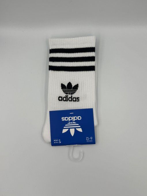 Chaussettes ADIDAS Montantes Blanches Colorées 38 - 46