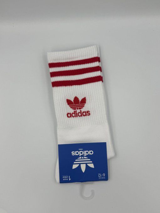Chaussettes ADIDAS Montantes Blanches Colorées 38 - 46