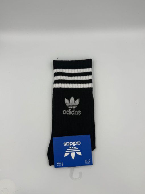 Chaussettes ADIDAS Montantes Noir & Gris 38 - 46